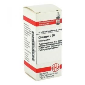 Chininum D 30 Globuli (10 g) – PZN 4050035 из Германии