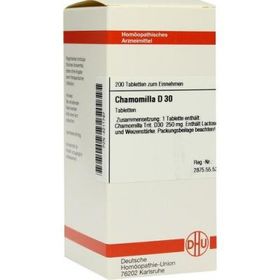 Chamomilla D 30 Tabletten (200 stk) – PZN 4211797 из Германии