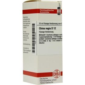China Regia D 12 Dilution (20 ml) – PZN 4212153 из Германии