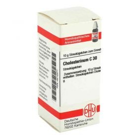 Cholesterinum C 30 Globuli (10 g) – PZN 4212271 из Германии