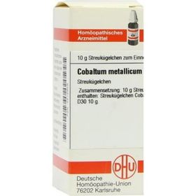 Cobaltum Metallicum D 30 Globuli (10 g) – PZN 4212928 из Германии