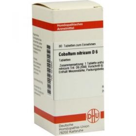 Cobaltum Nitricum D 6 Tabletten (80 stk) – PZN 4212940 из Германии