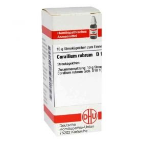 Corallium Rubrum D 10 Globuli (10 g) – PZN 4213939 из Германии