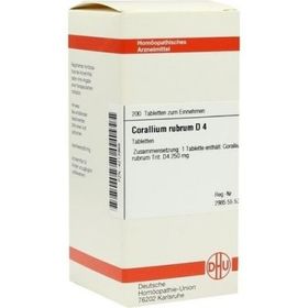 Corallium Rubrum D 4 Tabletten (200 stk) – PZN 4213968 из Германии