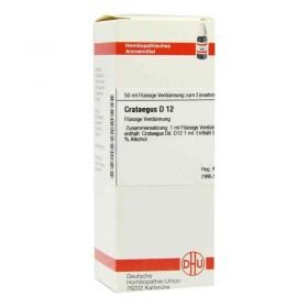 Crataegus D 12 Dilution (50 ml) – PZN 4214011 из Германии