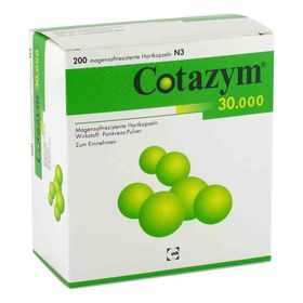 Cotazym 30000 (200 stk) – PZN 4850965 из Германии