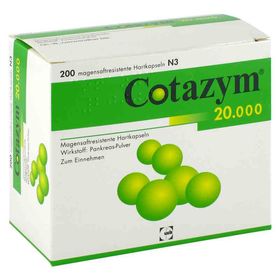 Cotazym 20000 (200 stk) – PZN 4905086 из Германии