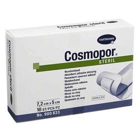 Cosmopor steril 5x7,2 cm (10 stk) – PZN 4960553 из Германии