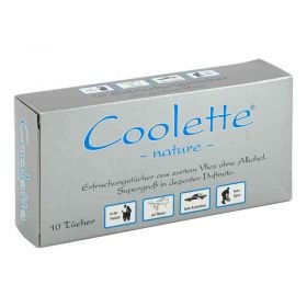 Coolette Nature Erfrischungstücher Vlies (10 stk) – PZN 5553732 из Германии