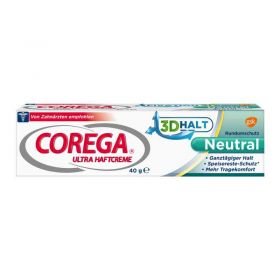 Corega ultra Haftcreme geschmacksfrei (40 g) – PZN 6435710 из Германии