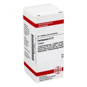 Cortisonum D 12 Tabletten (80 stk) – PZN 7165862 из Германии