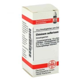 Chininum Sulfuricum D 12 Globuli (10 g) – PZN 7246891 из Германии