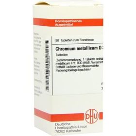Chromium Metallicum D 30 Tabletten (80 stk) – PZN 7456045 из Германии