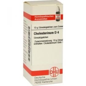 Cholesterinum D 4 Globuli (10 g) – PZN 7595143 из Германии
