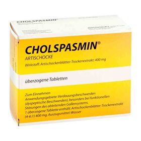 Cholspasmin Artischocke (100 stk) – PZN 9705311 из Германии