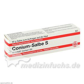 Conium-Salbe S, 50 G – PZN 1055322 из Германии