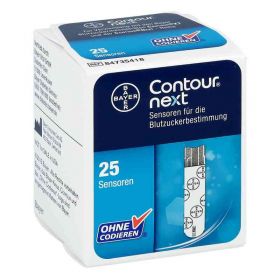 Contour next Sensoren Teststreifen (1X25 stk) – PZN 11160126 из Германии