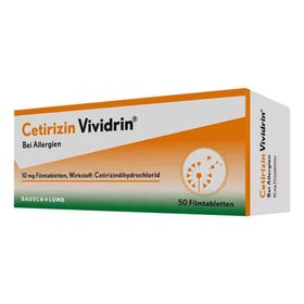 Cetirizin Vividrin 10mg (50 stk) – PZN 12364316 из Германии