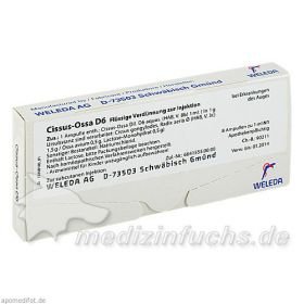 CISSUS OSSA D 6, 8X1 ML – PZN 1630795 из Германии