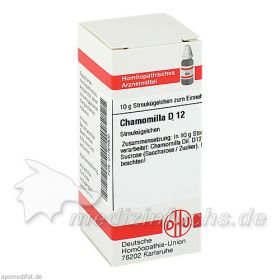 CHAMOMILLA D12, 10 G – PZN 1764900 из Германии