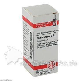 CHELIDONIUM D 6, 10 G – PZN 1765101 из Германии