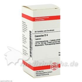 COCCULUS D 4, 80 ST – PZN 1766738 из Германии
