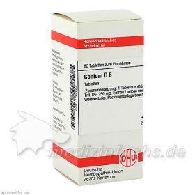 CONIUM D 6, 80 ST – PZN 1767583 из Германии