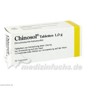 CHINOSOL 1.0g, 50 ST – PZN 207161 из Германии
