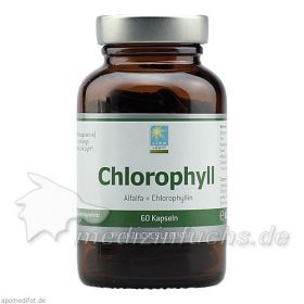 Chlorophyll Kapseln, 60 ST – PZN 2370095 из Германии