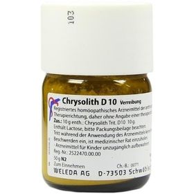 CHRYSOLITH D10, 50 G – PZN 2592625 из Германии