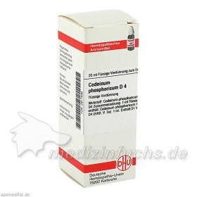 CODEIN PHOS D 4, 20 ML – PZN 2611498 из Германии