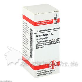 CIMICIFUGA D12, 10 G – PZN 2638095 из Германии