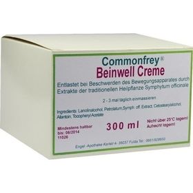Commonfrey Beinwell Creme, 300 ML – PZN 2739100 из Германии