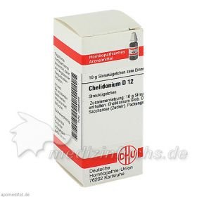 CHELIDONIUM D12, 10 G – PZN 2896466 из Германии