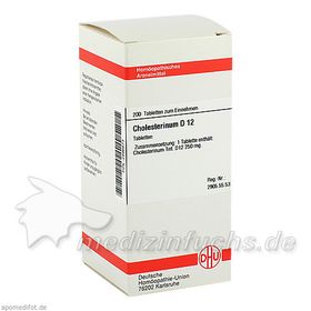 CHOLESTERINUM D12, 200 ST – PZN 2896673 из Германии