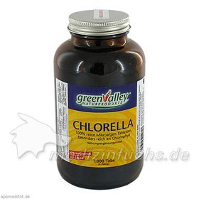 Chlorella Greenvalley 200g 200mg, 1000 ST – PZN 3210608 из Германии