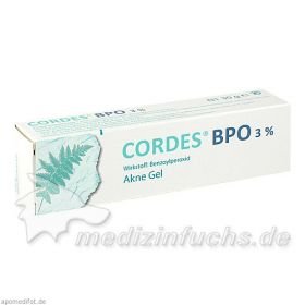 CORDES BPO 3%, 30 G – PZN 3332702 из Германии