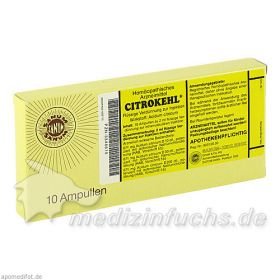 CITROKEHL, 10X2 ML – PZN 3346615 из Германии