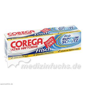 COREGA Ultra Haftcreme Frisch, 40 G – PZN 338986 из Германии