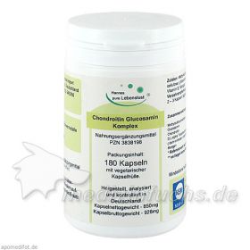 Chondroitin-Glucosamin + C Komplex Vegi Kapseln, 180 ST – PZN 3838198 из Германии