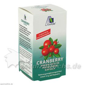 CRANBERRY hochdosiert 400mg, 60 ST – PZN 4125419 из Германии