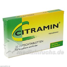 Citramin Halstabletten, 30 ST – PZN 4145149 из Германии