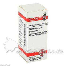 CINNABARIS C30, 10 G – PZN 4212756 из Германии