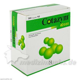 Cotazym 40.000, 200 ST – PZN 436476 из Германии