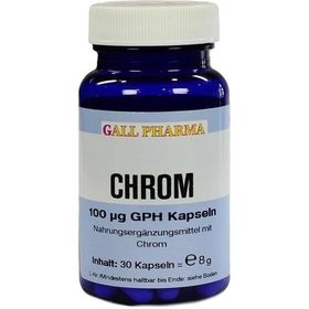 Chrom 100ug GPH Kapseln, 30 ST – PZN 4527721 из Германии