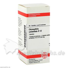 CHIMAPHILA UMBEL D12, 80 ST – PZN 460 из Германии
