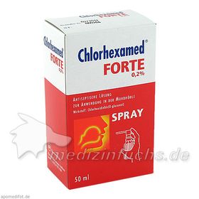 CHLORHEXAMED FORTE 0,2% Lösung, 50 ML – PZN 4978582 из Германии