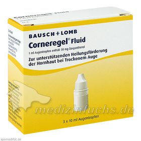 Corneregel Fluid Augentropfen, 3X10 ML – PZN 6343623 из Германии