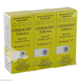 CITROKEHL TABLETTEN, 3X80 ST – PZN 733139 из Германии