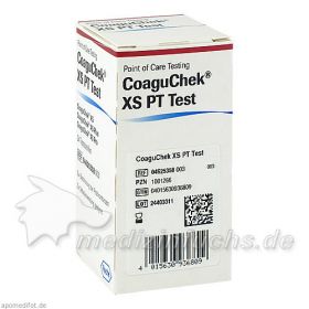 COAGUCHEK XS PT Test, 24 ST – PZN 7522523 из Германии